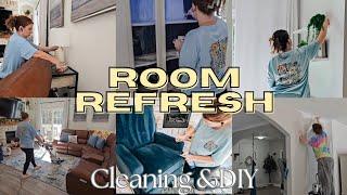 Living Room Refresh | Clean With Me 2024 | Top to Bottom Deep Cleaning Motivation