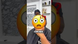 Detuvo a su peluquero para cortarle el pelo #shorts