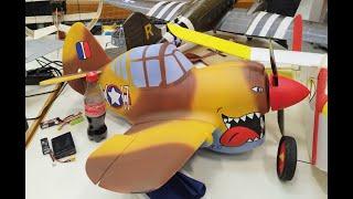 The Legendary FAT FIGHTERS- Ultralight P40 Warhawk