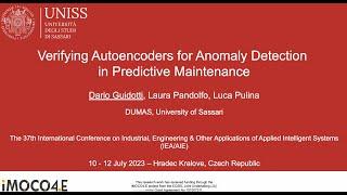 Verifying Autoencoders for Anomaly Detection in Predictive Maintenance | IEA/AIE 2024