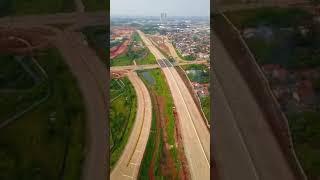 progres gerbang tol setu utara, jorr 2