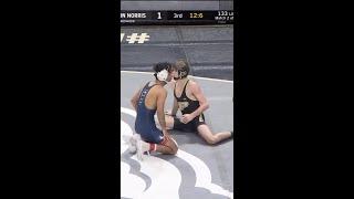 Top Takedowns from Dustin NORRIS vs. Tony MADRIGAL | Big Ten Wrestling | 2/16/24