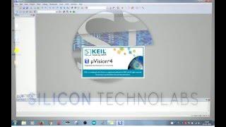 How to create new project in keil uVision