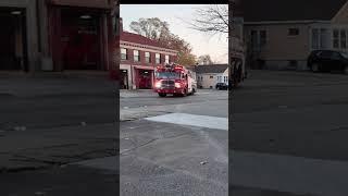 Detroit Ladder 23 Reaponding AFA #detroitfire #devilsnight