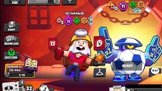 Spirit war with darryl in random | brawl stars gameplay walkthrough 8000 push!!.