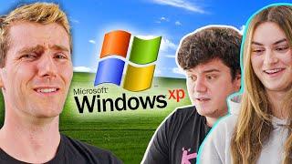 Young People Try Windows XP