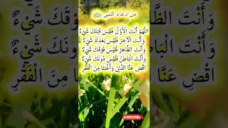 الأدعية النبوية