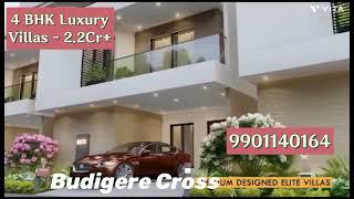 4 BHK Luxury Villas in Budigere Cross| Avani Abode| 3, 4 BHK villas near me