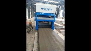 Precast Hollow Core slab Slipformer machine video