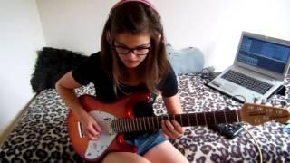 Steven Wilson - Happy Returns guitar solo cover (Sylwia Urban)