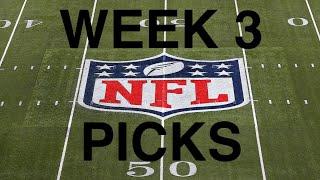 My Week 3 NFL Picks