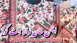 Sapphire Hit Code Dress designing ideas 2024||Stylish & Unique Dress designing #sapphire #sale