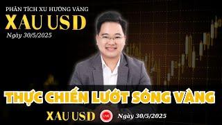 LIVESTREAM TRADING Thực chiến lướt sóng vàng ngày 30/5/2025.#xauusd #nhandinhxuhuongvang