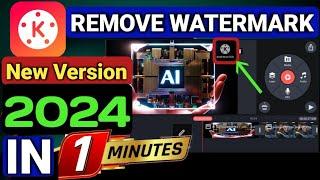 How To Remove  watermark From KineMaster 2024