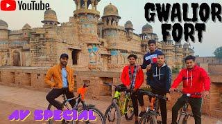 GWALIOR FORT || cycle se || Av special            #gwaliorfort #trendingvlogs #viralvlogs