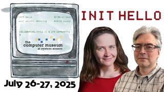 Let's talk about INIT HELLO w/ Cat and Paul (July 26–27, 2025)!
