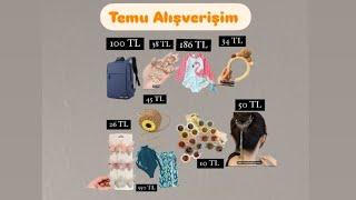 Temu Alışverişim / Temudan Alışveriş yapmak mantıklı mı ? / Temu hakkında bilgi / Temu vergi ücreti