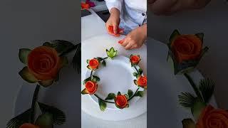 How to decorate a plate of food beautifully