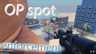 Enforcement Secret spots.