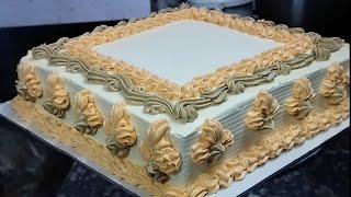 Butterscotch cool cake/ARK cakes /#birthdaycake #coolcakemaster #butterscotch #coolcake #bakerystyle