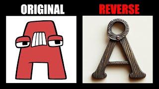 Reverse Alphabet Lore But In Hair Clip (A-Z...) - Alphabet Lore Meme Animation - TD Rainbow