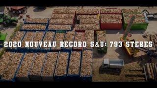 World record 2020 - fendage de bois de feu en 24h