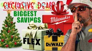 Black Friday DeWALT, Flex, & Milwaukee Tool Deals NOBODY Else HAS!