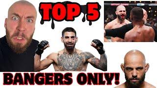TOP 5 most EXCITING fighters in the UFC