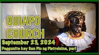 Quiapo Church Live Mass Today Monday September 23, 2024