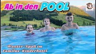 AB IN DEN POOL  Wasser-Spaß im mega coolen Outdoor Pool + XXL Whirlpool  Oberjoch Familux Resort 