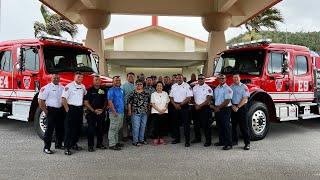 Guam Fire Department Truck Presentation • Friday, April 26, 2024