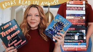 The 20 Books I Read in August