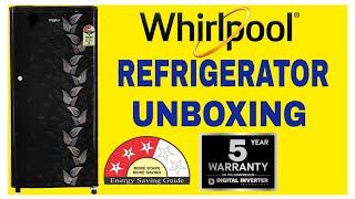 Whirlpool 190 L Refrigerator Unboxing ( Twilight Fiesta, WDE 205 CLS Plus 3S ) | Twilight Fiesta