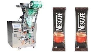 instant coffee granule automatic packaging machine Verikale Verpackungsmaschine fuer Koffee