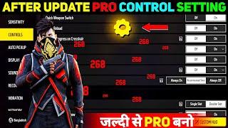 Free Fire Control Settings | Free Fire Pro Settings 2024 Sensitivity | Khuni Gamers