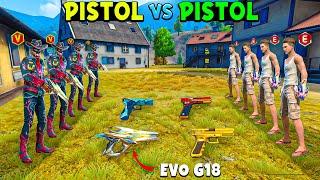 Evo G18 vs Pistol Challenge | Mystery Shop Bundle VS Noob Adam | Collection Verse in Purgatory