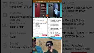 Realme p3 Ultra Vs oneplus 13R