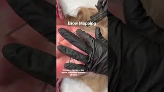 Brow Mapping #microblading #powderbrows #browmapping #eyebrows #pmubrows #pmu #nanobrows #brows