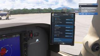 Livestream flying Career mode with no visual assists in Microsoft Flight Simulator 2024