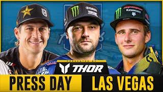 2024 Las Vegas SuperMotocross Finals | Press Day ft, Webb, Kitchen, Craig