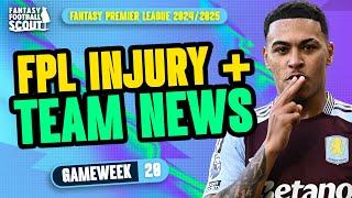 ROGERS + CUNHA BANNED?!  | FPL TEAM NEWS GW20 | Fantasy Premier League Tips 2024/25