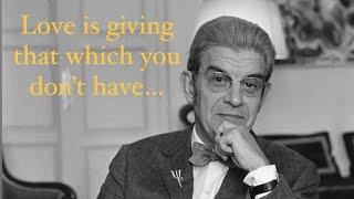 Love: what psychoanalysis teaches us