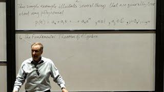 Introduction to Complex Numbers: Lecture 1 - Oxford Mathematics 1st Year Student Lecture