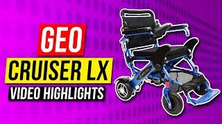 Geo Cruiser LX Folding Power Chair [2025]