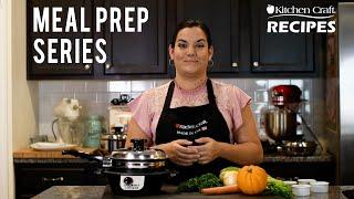 Fast and Easy Meal Prep for busy schedules - in Kitchen Craft Waterless Cookware