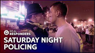 Policing On A Busy Party Night In England | Crimefighters | Real Responders