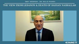 The view from Lebanon & death of Hassan Nasrallah