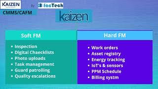 Digitize Hard and Soft FM   Kaizen CAFM by Factech