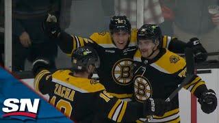 Tomas Nosek Caps Off Beautiful Passing Play To Put Bruins On Board