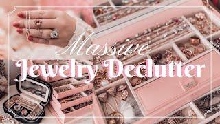 Decluttering my Entire MASSIVE Feminine Jewelry Collection 2024